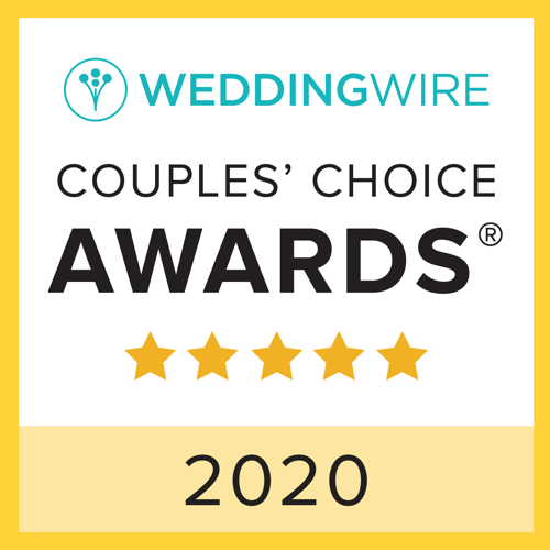 WeddingWire Couples' Choice Awards 2020 five stars